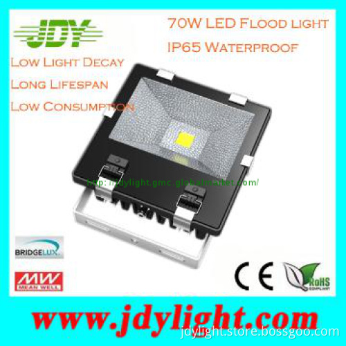 High Efficiency 70W LED Spot Light IP65 Waterproof for Stadium CE RoHS